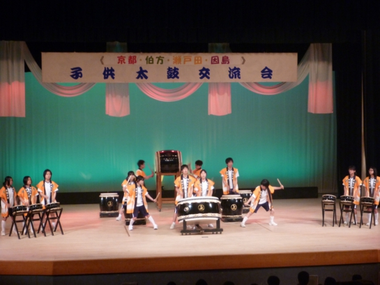 子ども太鼓交流会