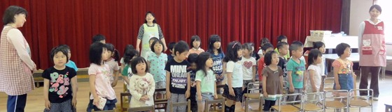 創立107年記念　博愛幼稚園で礼拝
