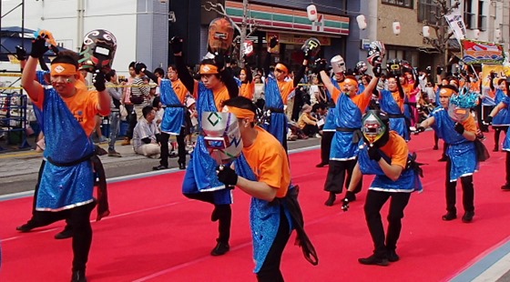 尾道みなと祭35万人　アジア実習生たちもSANSA・がり踊り出場