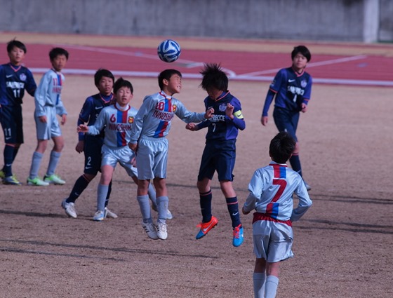 少年サッカー広島県大会ベスト8　因島クラブジュニア