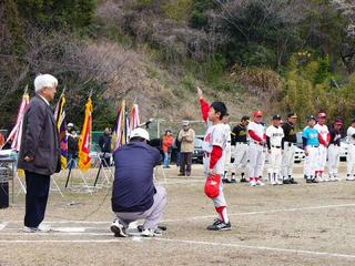 [4月 1日] 少年野球シーズン開幕　接戦制し重井キング優勝