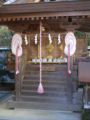 [2月25日] 大山神社境内　耳明神社で耳祭り