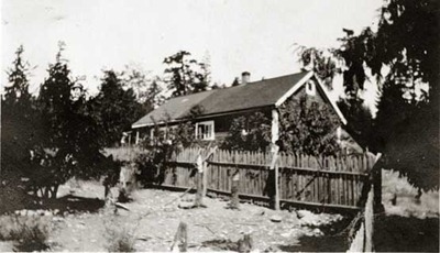 岡野家族が釣り船3隻を売却して手に入れた家屋と農場（1920年/大正9年1月）