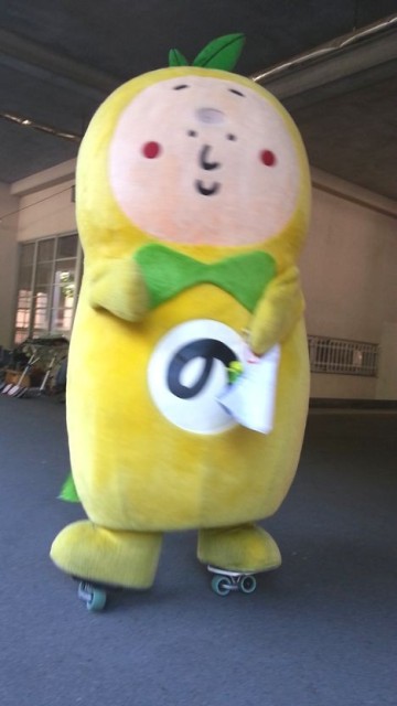 はっさくんテレビ出演 フリーラインスケート披露 | せとうちタイムズ